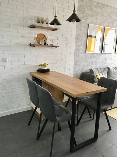 Стул на металлокаркасе Чилли бежевый / белый каркас фото покупателя 999