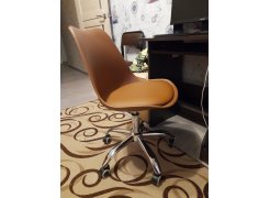 Компьютерное кресло Kolin с подушкой clear / white фото покупателя 405