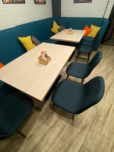 Стул на металлокаркасе Lilu pink / black фото покупателя 24