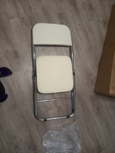 Стул Chair раскладной белый фото покупателя 56