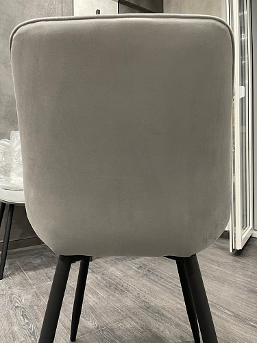 Стул на металлокаркасе Седа К латте / черный фото покупателя 323