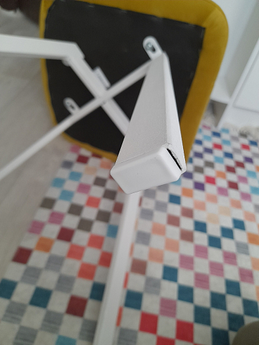 Стул на металлокаркасе Чилли черный / зеленый фото покупателя 1093