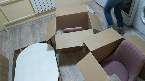 Стул на металлокаркасе Kora white фото покупателя 473