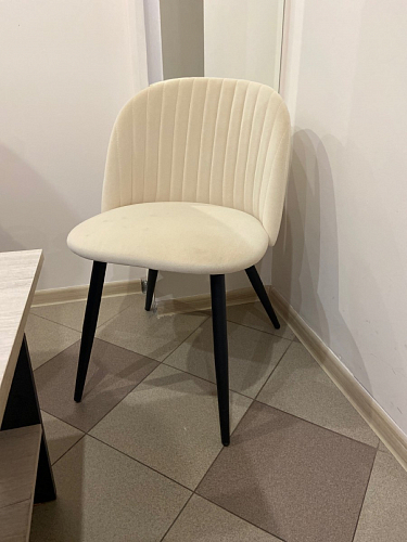 Стул на металлокаркасе Gabi green / black / silver фото покупателя 99