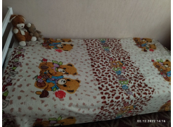 Односпальная кровать Фади 80х200 черная фото покупателя 881