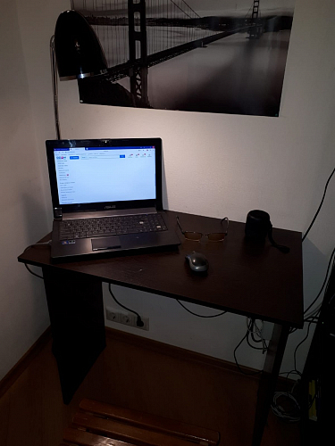 Стол письменный Kiwi белый  - Уцененный экземпляр фото покупателя 120