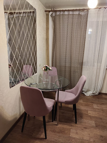 Стул на металлокаркасе Kora green / black фото покупателя 166