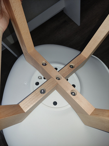 Деревянный стул Bonuss dark gray фото покупателя 17