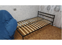 Односпальная кровать Фади 80х200 черная фото покупателя 1250