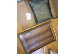 Деревянный стол Лота Лофт 120(160)х75 черный матовый / бетон светлый фото покупателя 600