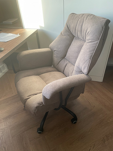 Компьютерное кресло Brooklyn ткань черный фото покупателя 1