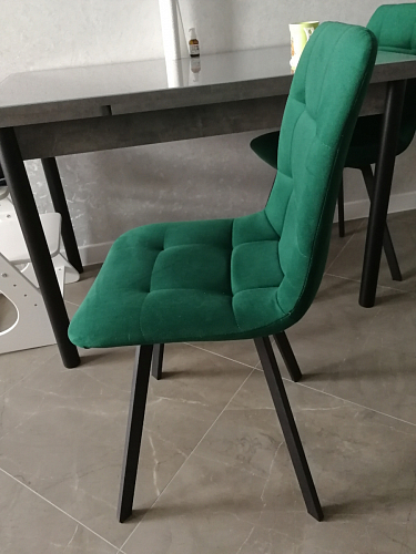 Стул Чилли 2 темно-серый  / черный фото покупателя 1504