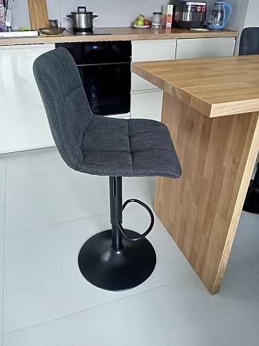 Барный стул Milton серый фото покупателя 7