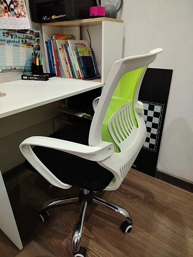 Компьютерное кресло Ergoplus blue / gray / white фото покупателя 20