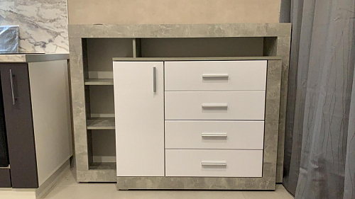 Комод Mирандa atelier / белый глянец фото покупателя 40