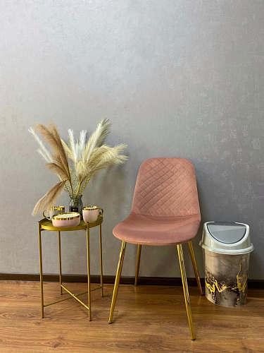 Стул на металлокаркасе Dabl 01 champagne / gold фото покупателя 2