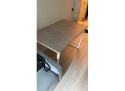 Стол Лота Лофт 140 25 мм черный матовый / бетон фото покупателя 695