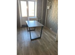 Стол Лота Лофт 120 25 мм сабия / черный матовый фото покупателя 149