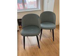 Стул на металлокаркасе Gabi 1 light purple / black фото покупателя 374