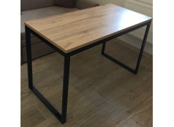 Стол Лота Лофт 140 25 мм юта / белый матовый фото покупателя 26