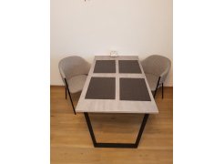 Стол Лота Лофт 120 25 мм сабия / черный матовый фото покупателя 23