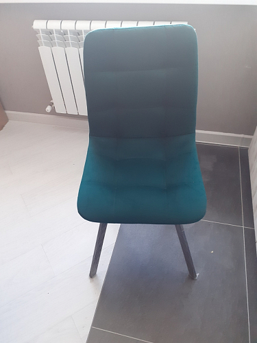 Стул на металлокаркасе Чилли зеленый / черный фото покупателя 1168