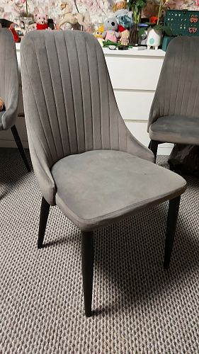 Стул на металлокаркасе Kora wine red / black фото покупателя 227