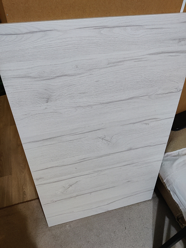 Стол Лота Лофт 140 25 мм черный матовый / бетон фото покупателя 380