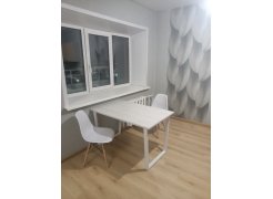 Стол Лота Лофт 140 25 мм черный матовый / бетон фото покупателя 749