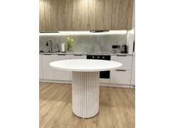 Керамический стол Барел 110 krater perla repose / черный фото покупателя 18