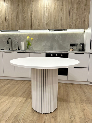 Стол Барел 110 белый / золото фото покупателя 21