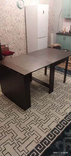 Стол обеденный раздвижной СтК7 дуб молочный фото покупателя 227