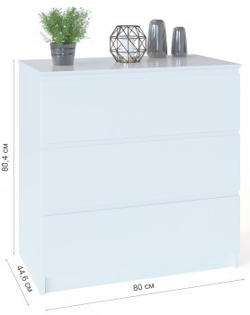 Комод Т-2р белый