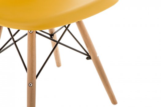 Стул Eames PC-015 yellow  - Уцененный экземпляр