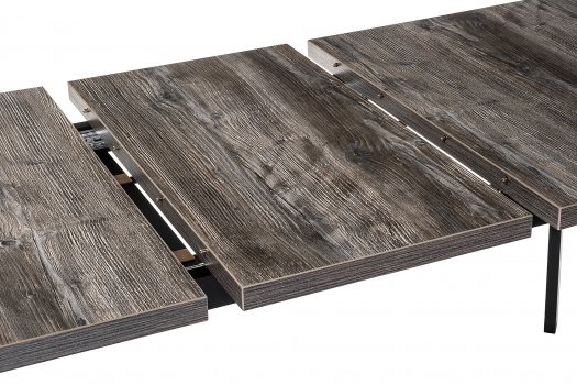 Стол Цефей сосна пасадена / графит