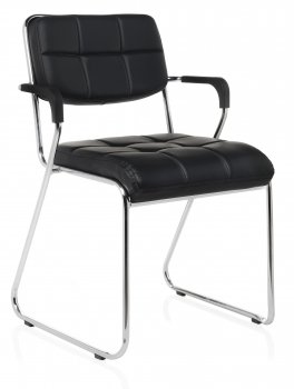 Стул на металлокаркасе Iso lux black