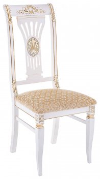 Стул Roy W/З молочный / патина