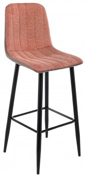 Барный стул Marvin terracotta / brown