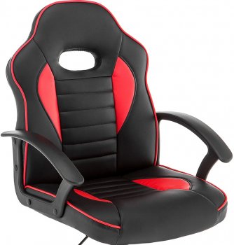 Компьютерное кресло Danger черное / красное