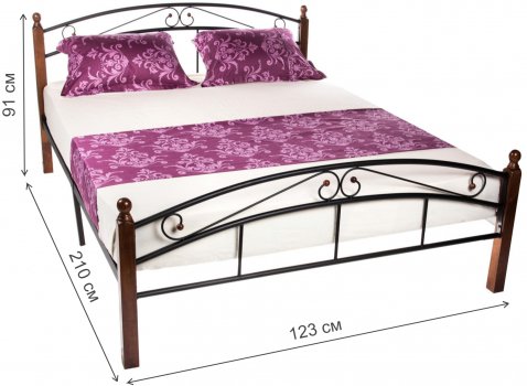 Кровать АТ-8077 120 см x 200 см