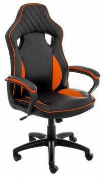 Компьютерное кресло Anger черное / оранжевое