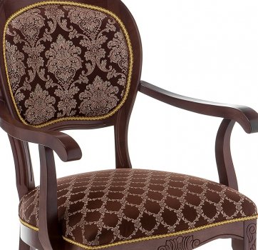 Кресло Лауро орех / шоколад