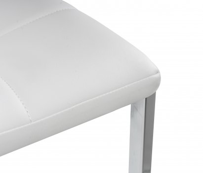 Стул на металлокаркасе DC2-092-2 белый
