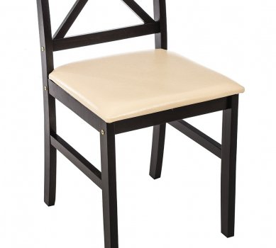 Обеденная группа Chili (стол и 4 стула) cappuccino / cream