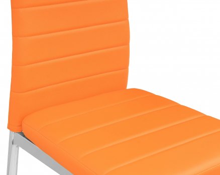 Стул на металлокаркасе DC2-001 orange