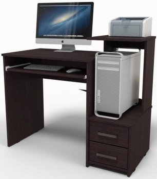 Стол компьютерный Джаз-24 правый венге