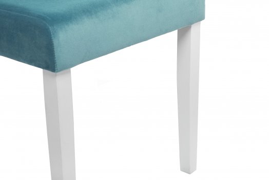 Стул Amelia white / fabric tiffany