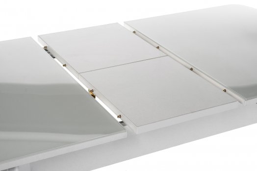 Стеклянный стол Бриллиант белый