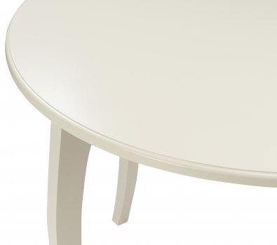Деревянный стол Мантенья молочный