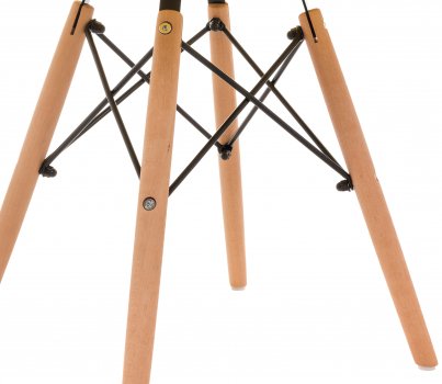 Пластиковый стул Eames PC-015 красный